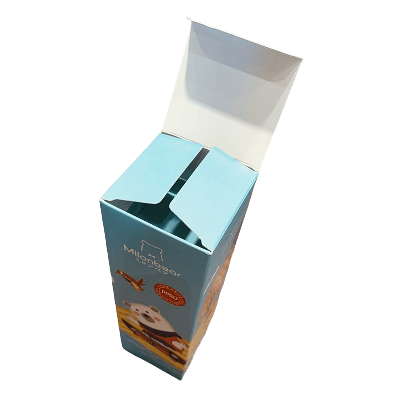 Diseño Personalizado Botella de Aceite Esencial de Papel Cosmético Caja de Embalaje Vaso de Cristal Cajas de Papel