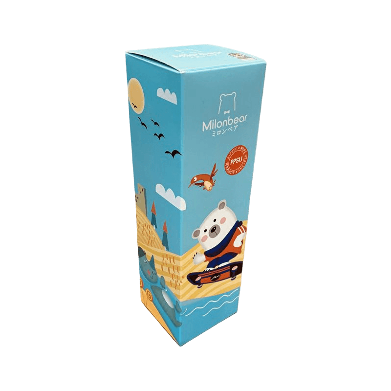 Diseño Personalizado Botella de Aceite Esencial de Papel Cosmético Caja de Embalaje Vaso de Cristal Cajas de Papel