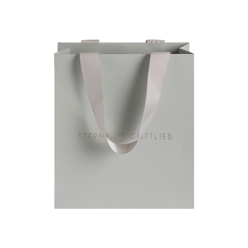 Bolsa de Regalo Personalizada para Joyería y Accesorios Bolsa de Papel de Regalo Bolsa de Compras con Logotipo