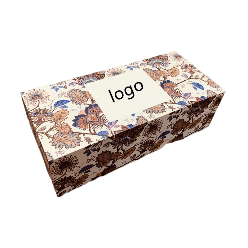 Logotipo Personalizado Caja Rígida de Cartón Embalaje Tapa y Base Caja Rígida de Papel de Regalo