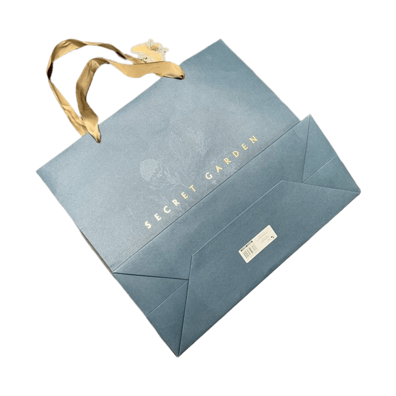 Bolsa de Embalaje de Papel Personalizada de Alta Calidad Bolsa de Papel para Joyería Bolsas de Compras con Logotipo de Empresa Impreso