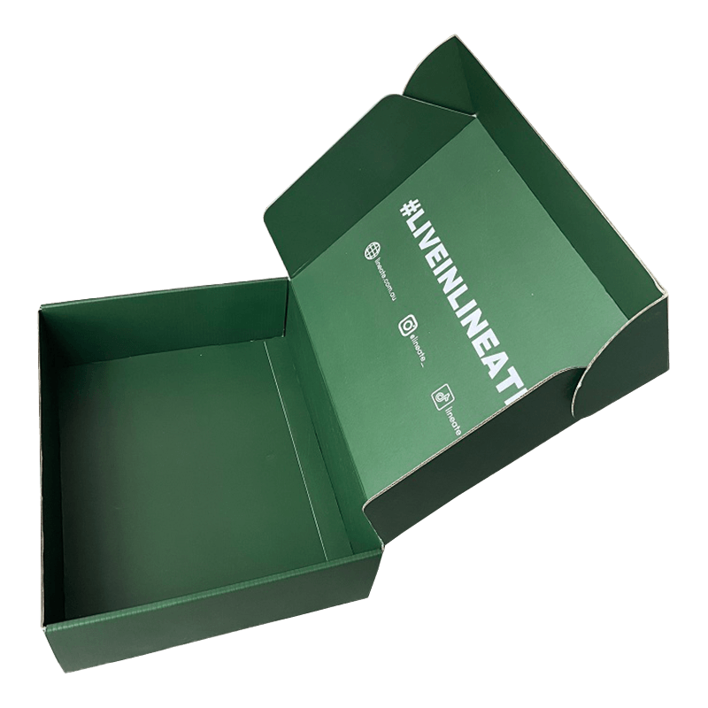 Caja de Envío de Lujo Respetuosa con el Medio Ambiente Venta al por Mayor Caja de Ropa Personalizada Cajas de Envío Corrugadas