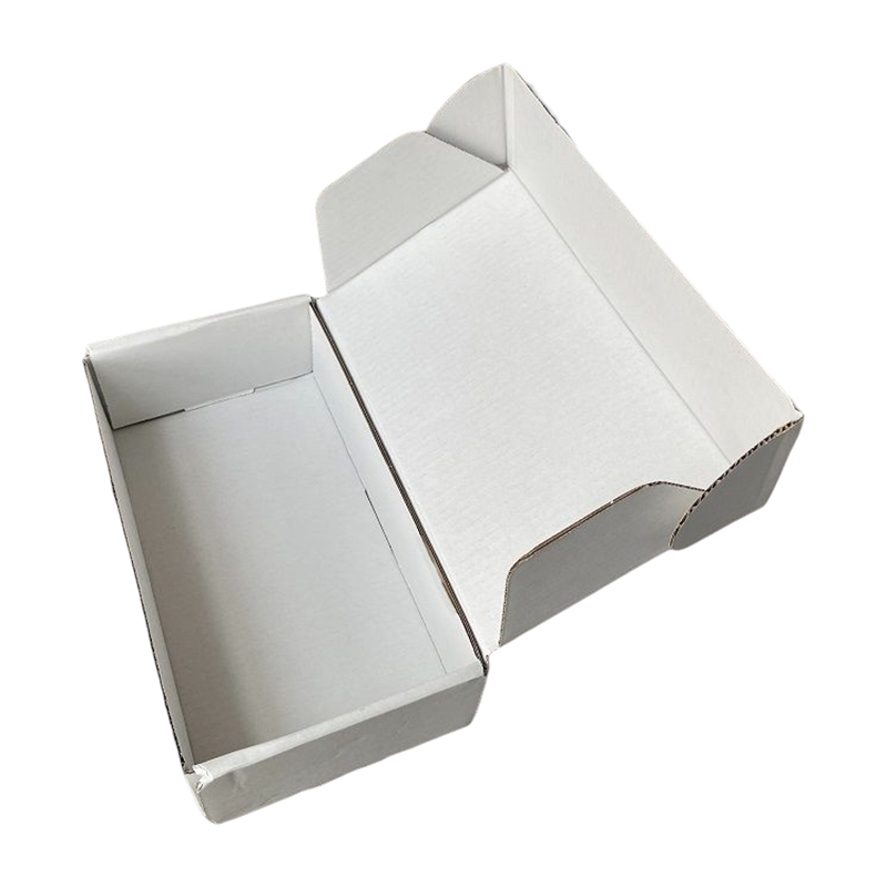 Precio Competitivo Caja de Envío Respetuoso con el Medio Ambiente Personalizada Cajas de Envío de Ropa Interior Blanca Caja de Embalaje