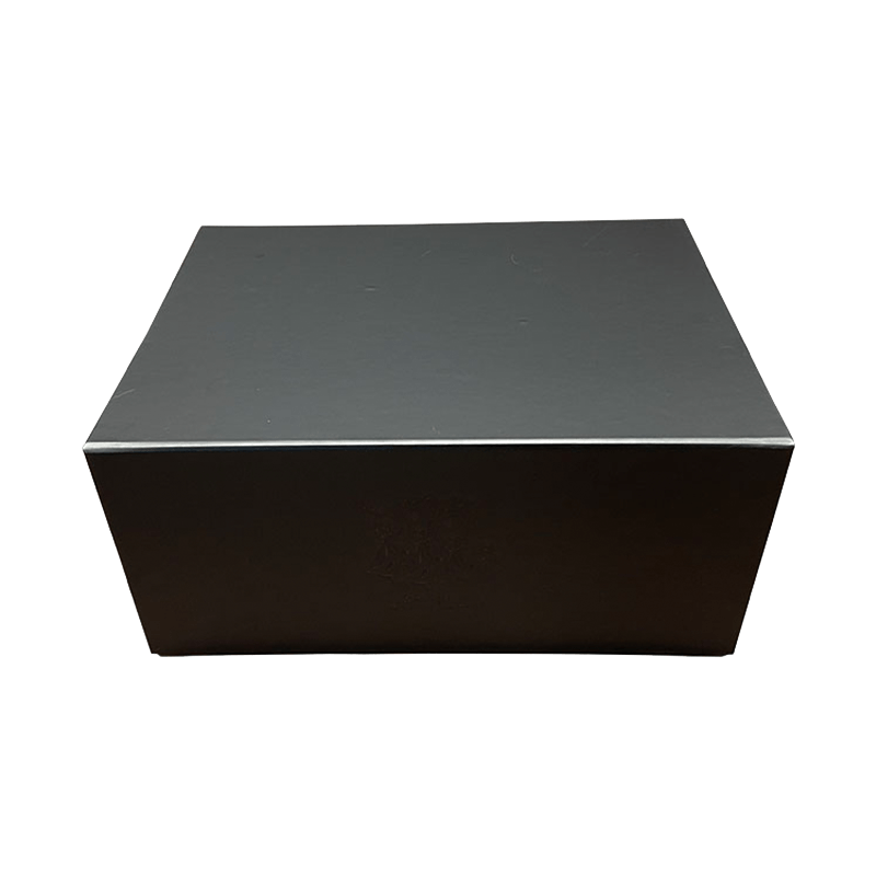 Caja de Regalo Embalaje Grande Negro Cajas de Cartón para la Ropa con Logotipo Personalizado de Lujo Plegado Plano de Cartón 