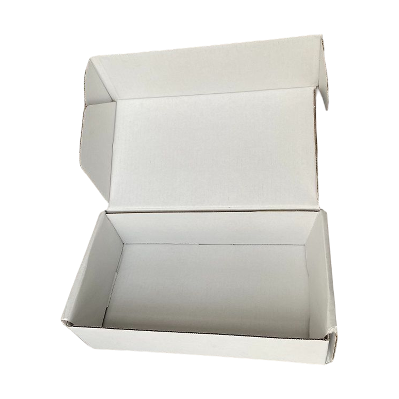 Precio Competitivo Caja de Envío Respetuoso con el Medio Ambiente Personalizada Cajas de Envío de Ropa Interior Blanca Caja de Embalaje