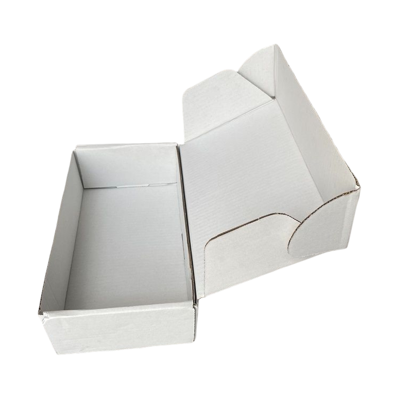 Precio Competitivo Caja de Envío Respetuoso con el Medio Ambiente Personalizada Cajas de Envío de Ropa Interior Blanca Caja de Embalaje