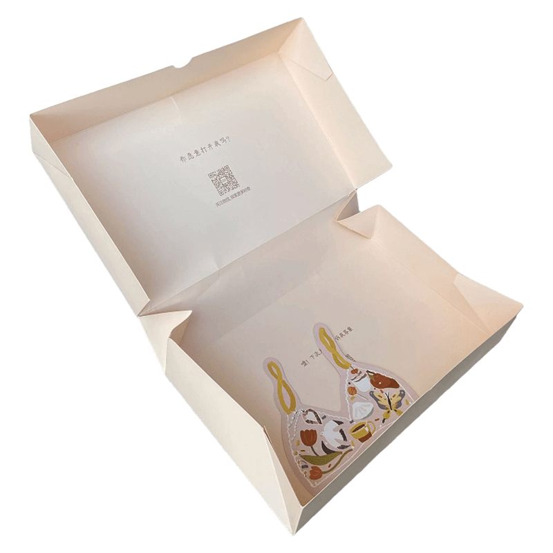 Caja de Papel Caja de Regalo Embalaje de Ropa Interior Caja de Regalo Diseños con Lujo Logotipo Personalizado Reciclaje Plegable