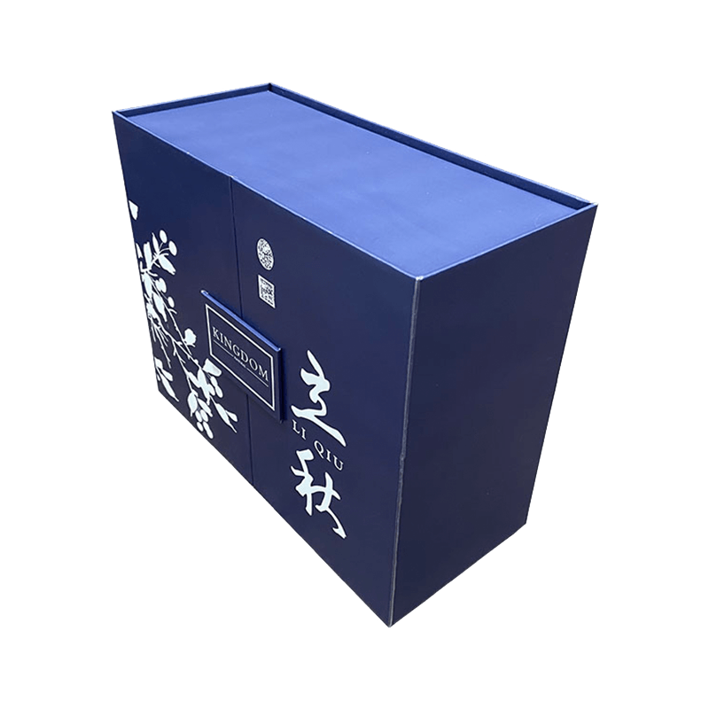 Caja de Regalo de Vino de Alta Calidad con Logotipo Personalizado Caja de Regalo con Inserto de Espuma EVA Caja de Regalo Venta al por Mayor Vino