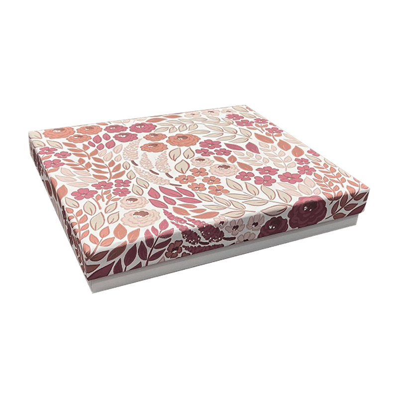 Proveedor Dorado Bufanda de Seda Cajas de Embalaje Caja de Regalo de Lujo Caja de Bufanda Hijab